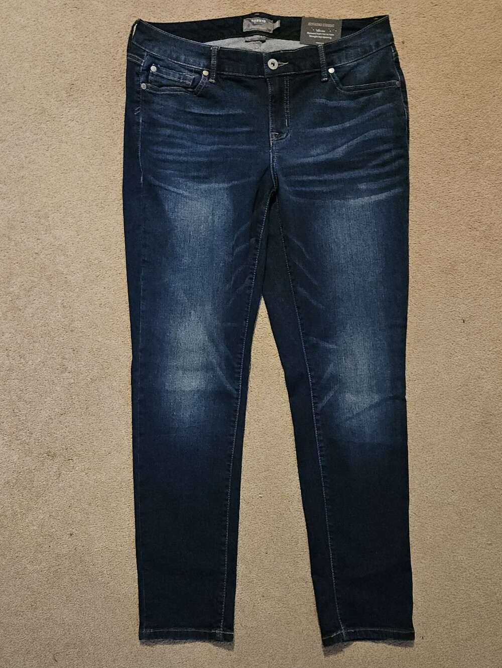 torrid Dark Indigo Boyfriend Straight Jeans TALL